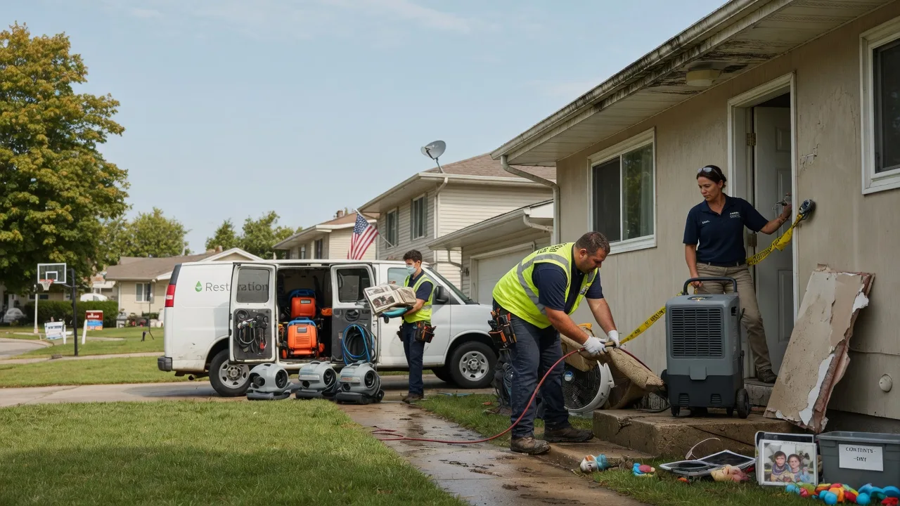 Water Damage Restoration in Temperanceville, VA near me